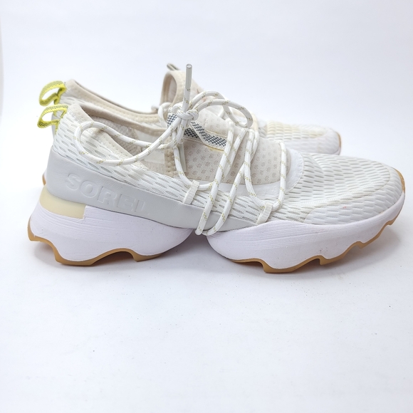 Sorel Kinetic Impact NL4694-100 Sneaker Running Shoes Womens SZ 8.5 Workout Gym - Picture 1 of 7